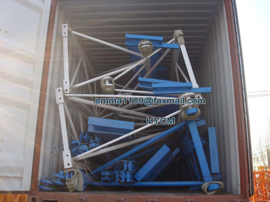 トップフラットタワークレーンQTP5010 50M ブーム長5TONS 仕様