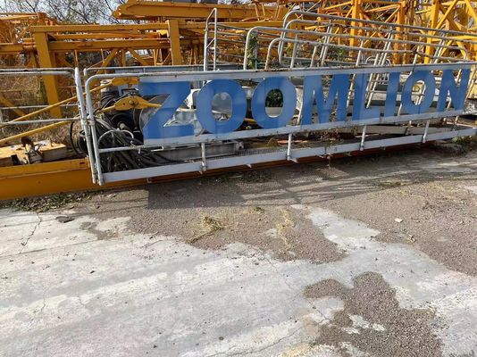 2.8mブロックマストセクションと6T最大負荷を持つZoomlion 6012の中古タワークレーンを適用します