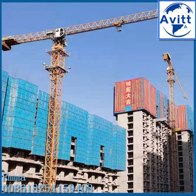 QTZ125 10t ポテン技術塔クレーン 65m 作業腕